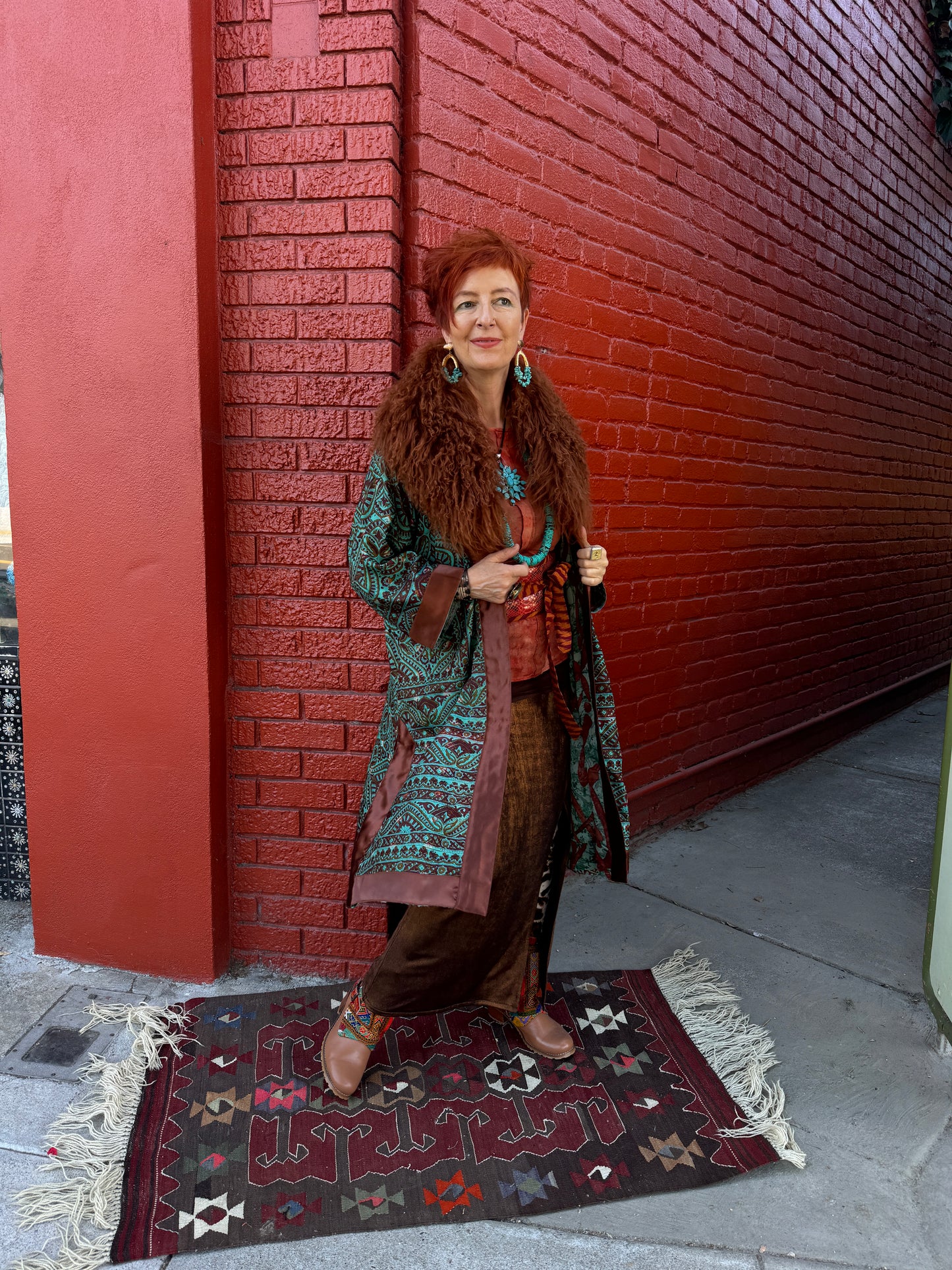 TEALISCIOUS SILK KIMONO