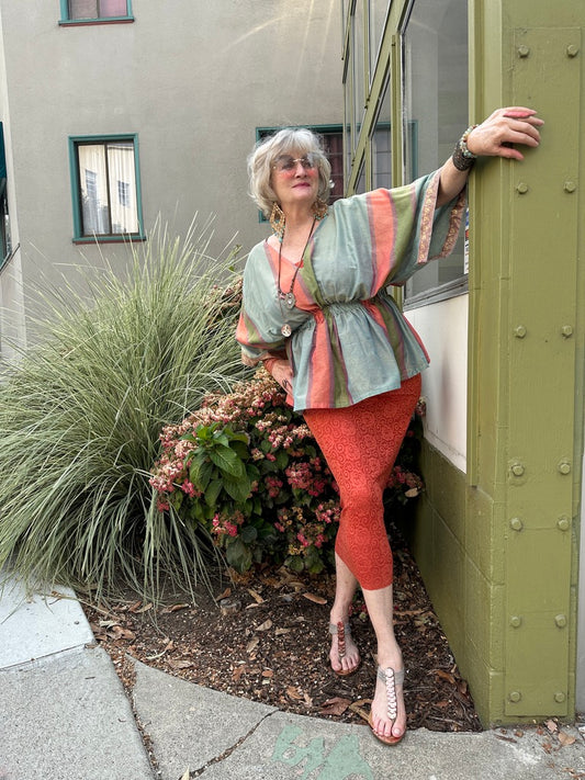 LOLA TOP SOFT SUMMER STRIPE