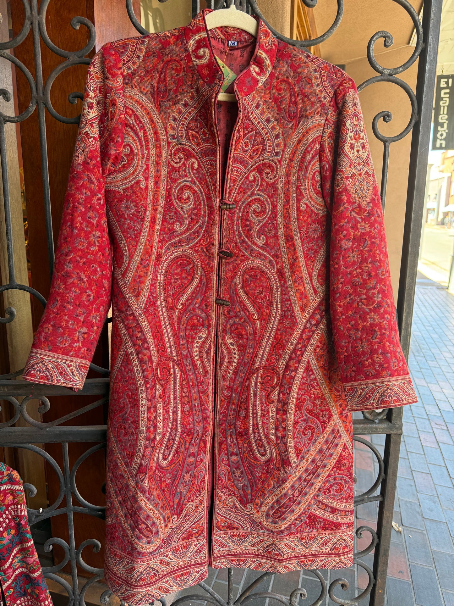KASHMIRI WOOL BROCADE COAT