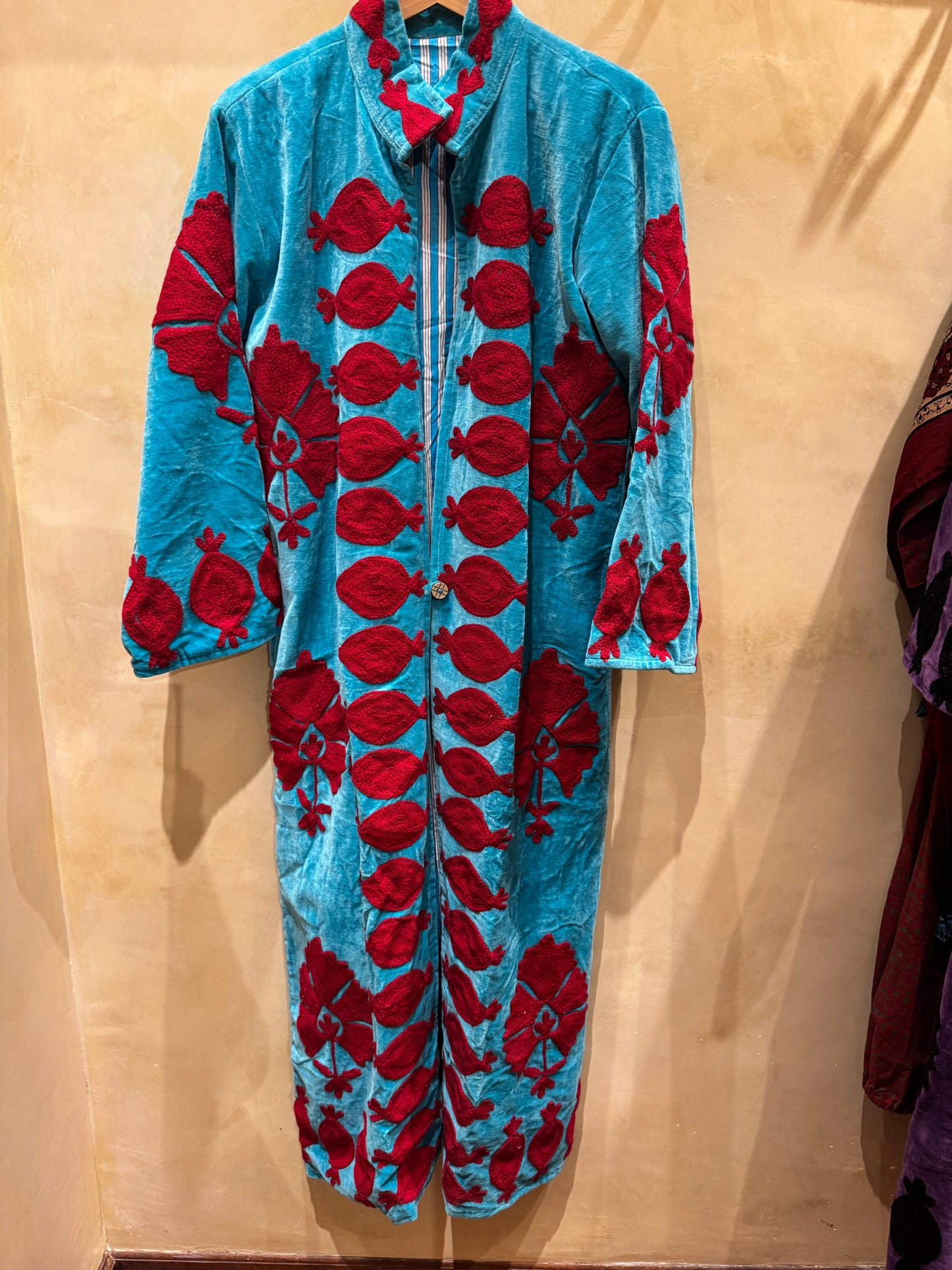 VELVET ODESSA COAT