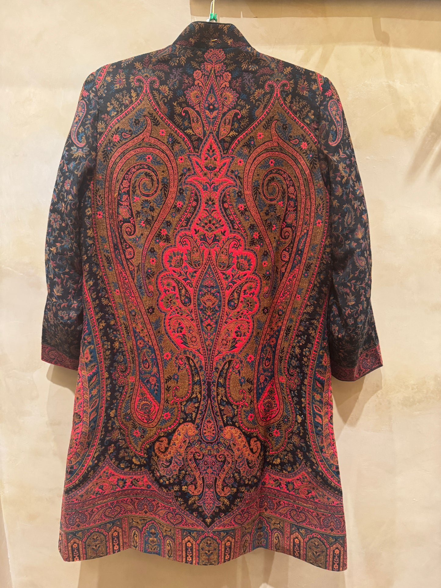WINTER PAISLEY KASHMIRI BROCADE NEHRU COAT