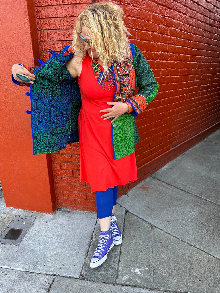 AFGHAN SPRING QUILTED JACKET