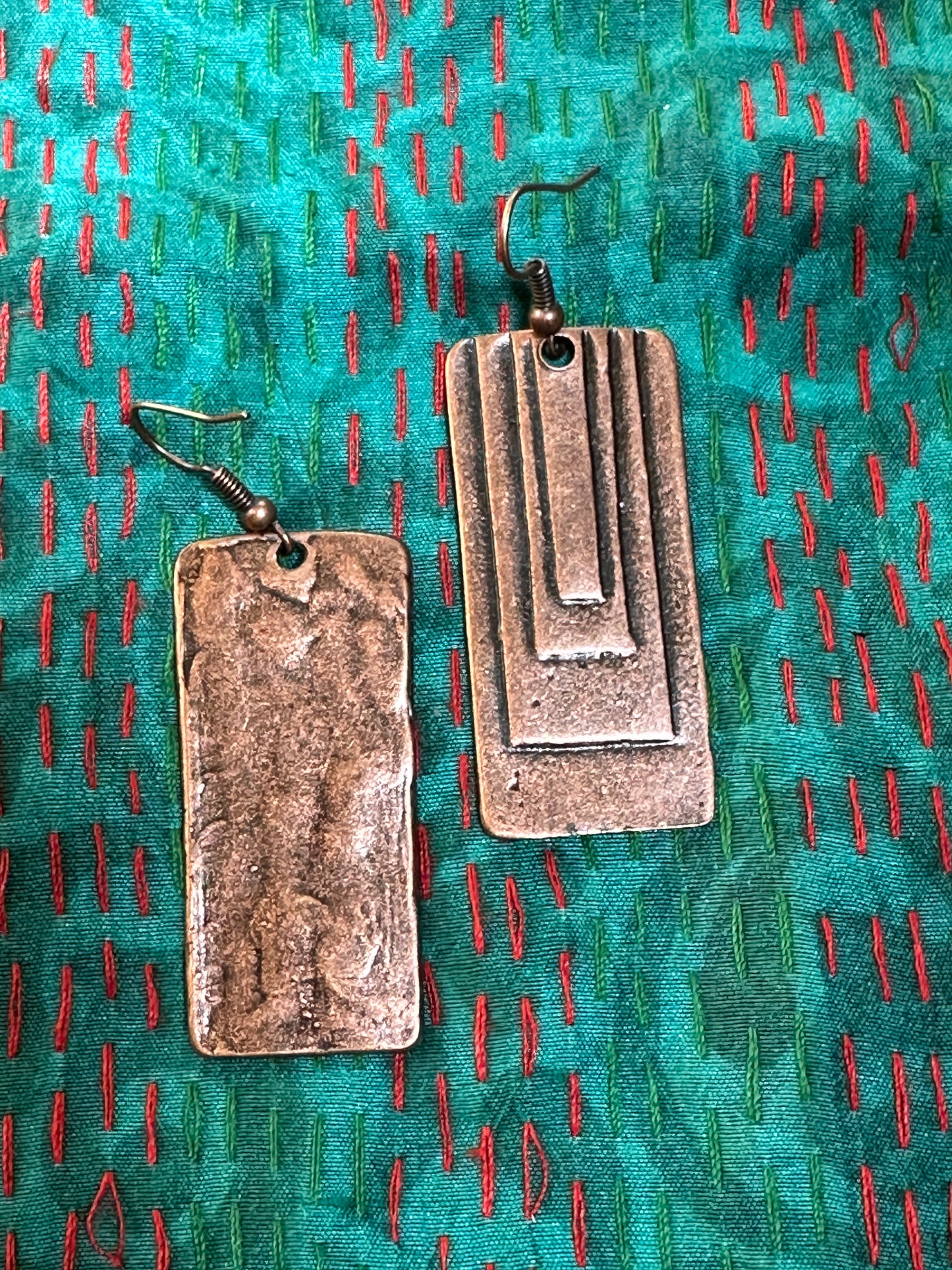 COPPER-TONE EARRINGS