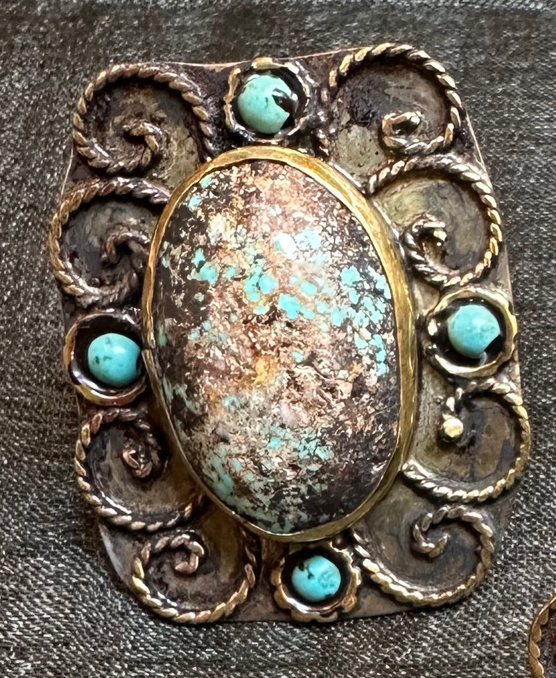 TURQUOISE TRIAD RINGS