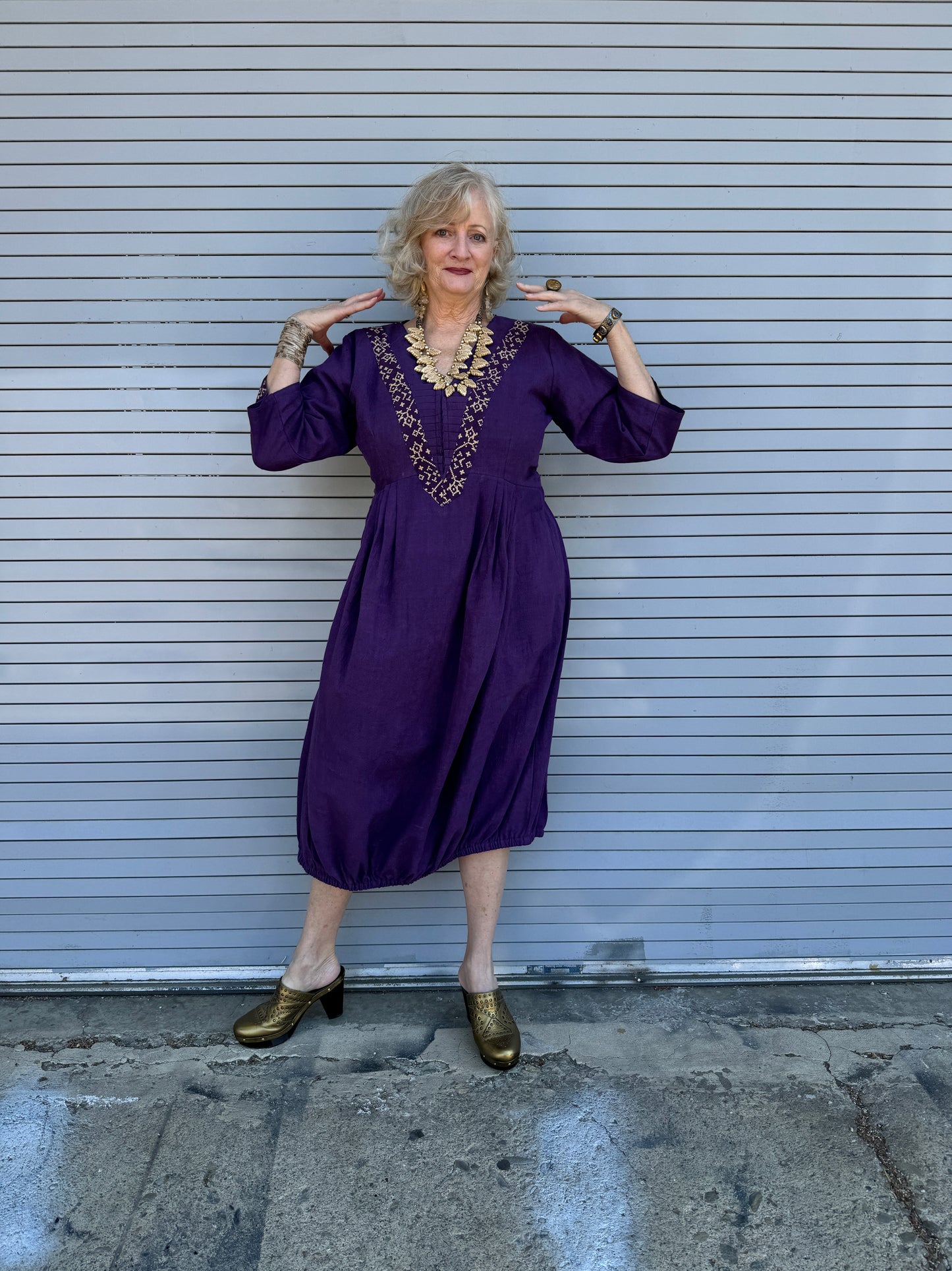 THAT PURPLE DRESS
