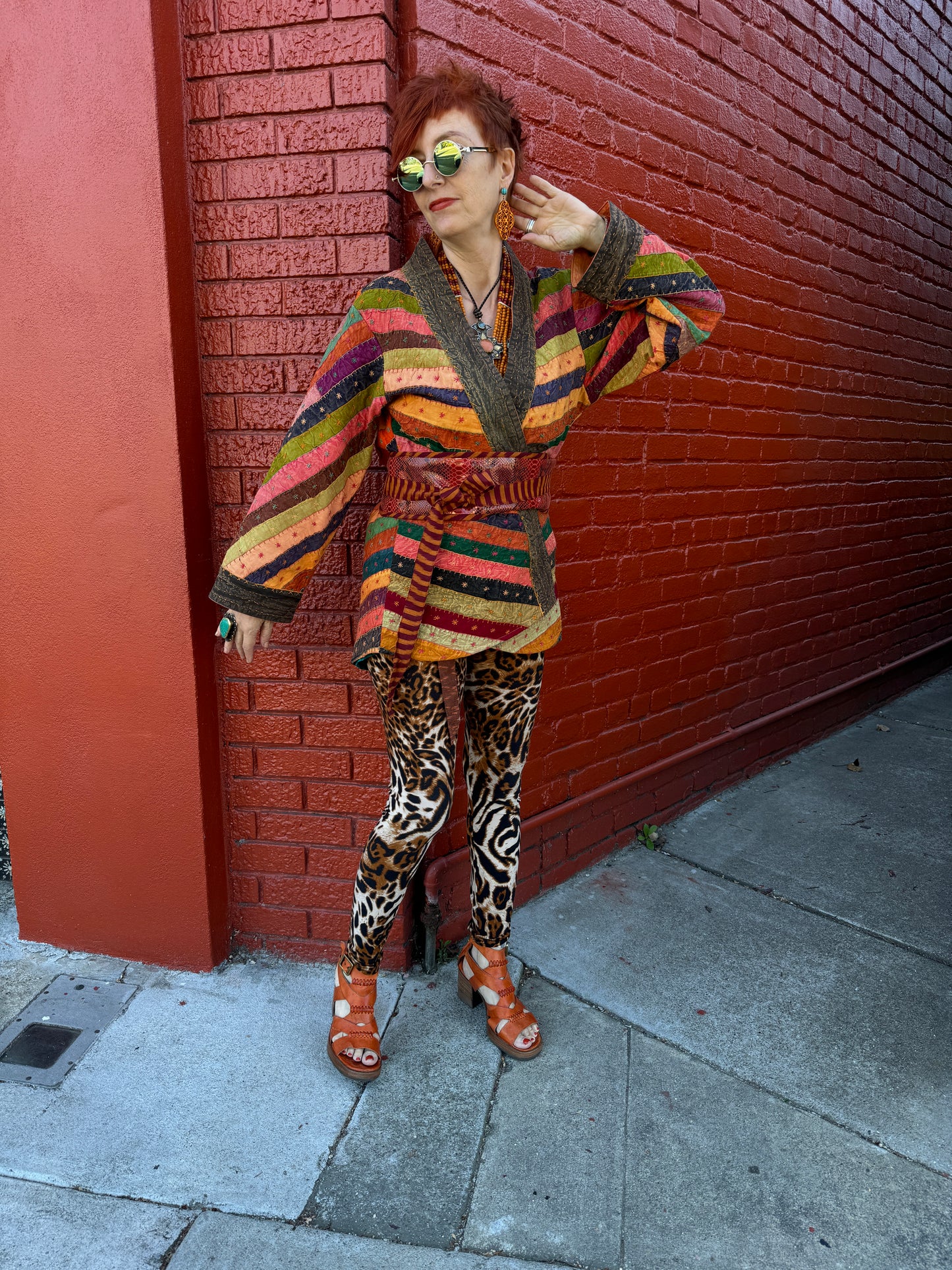 RUSTIC RAINBOW SWING JACKET