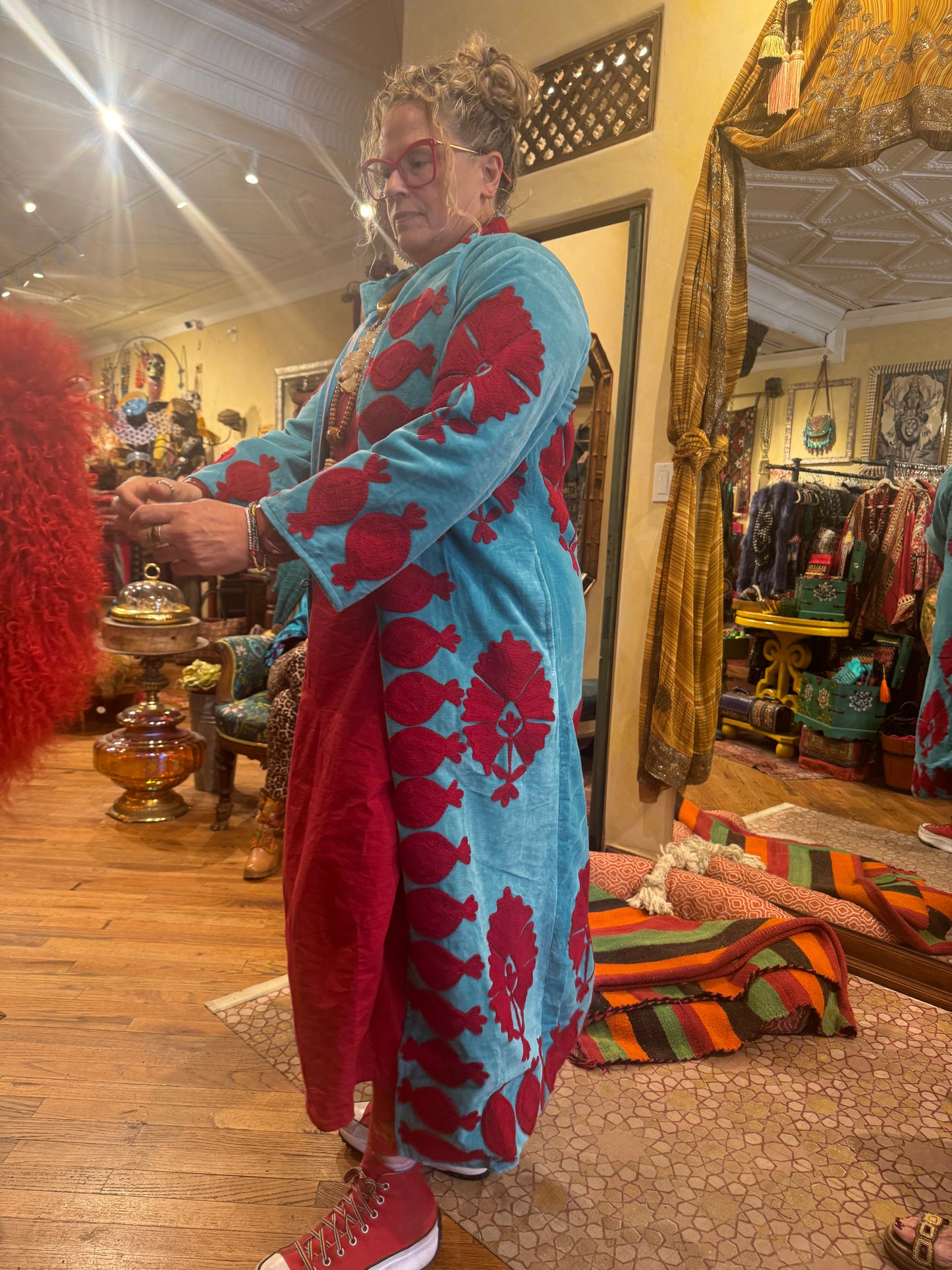 VELVET ODESSA COAT