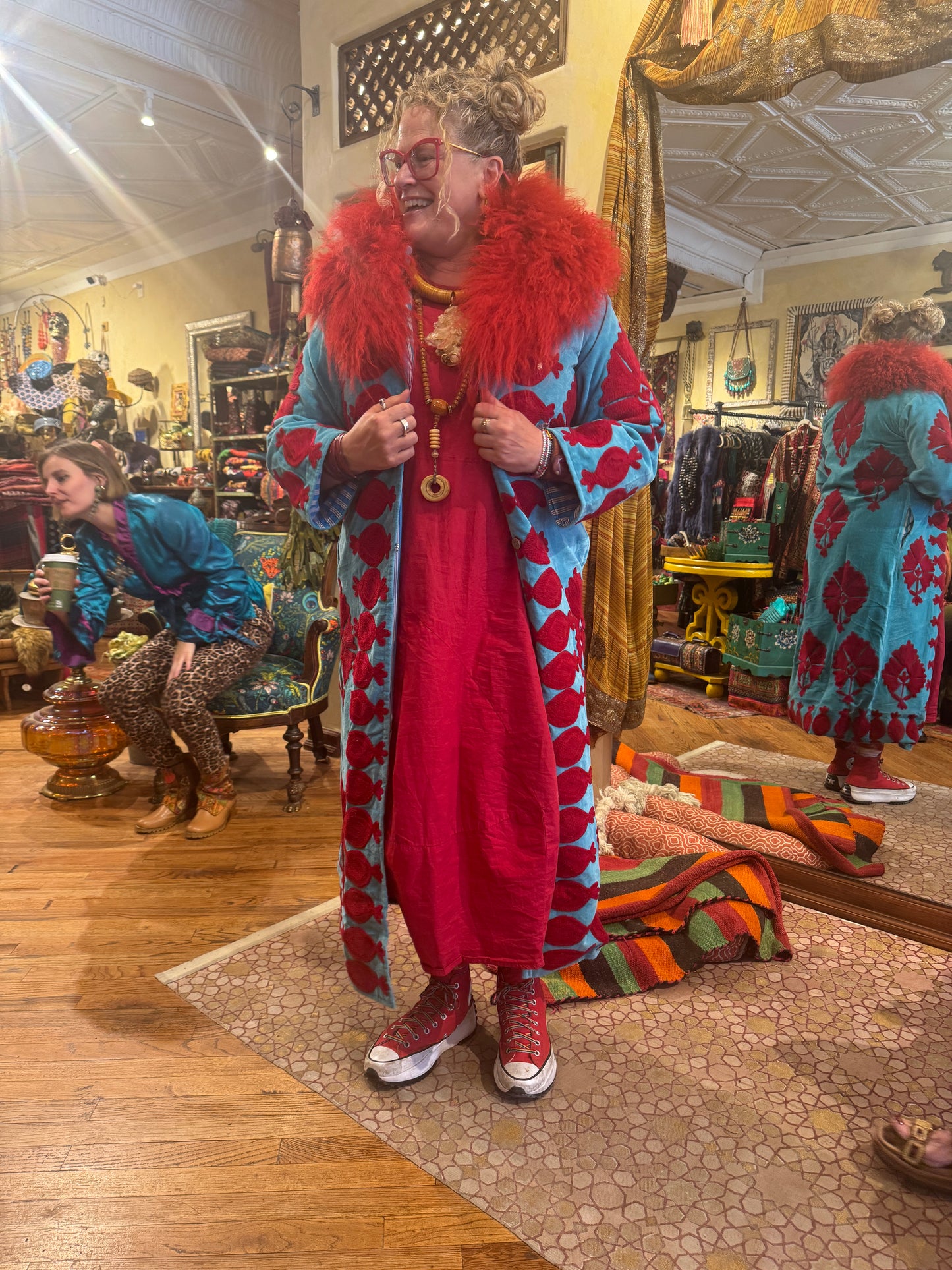 VELVET ODESSA COAT