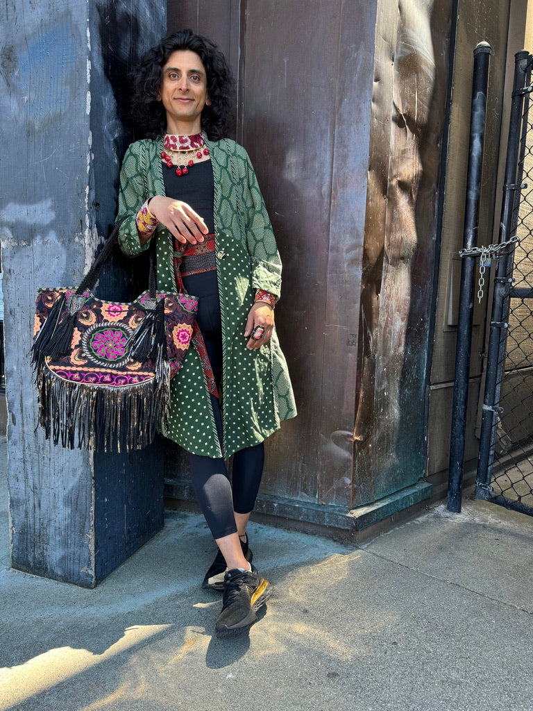 GREEN QUEEN COTTON COAT