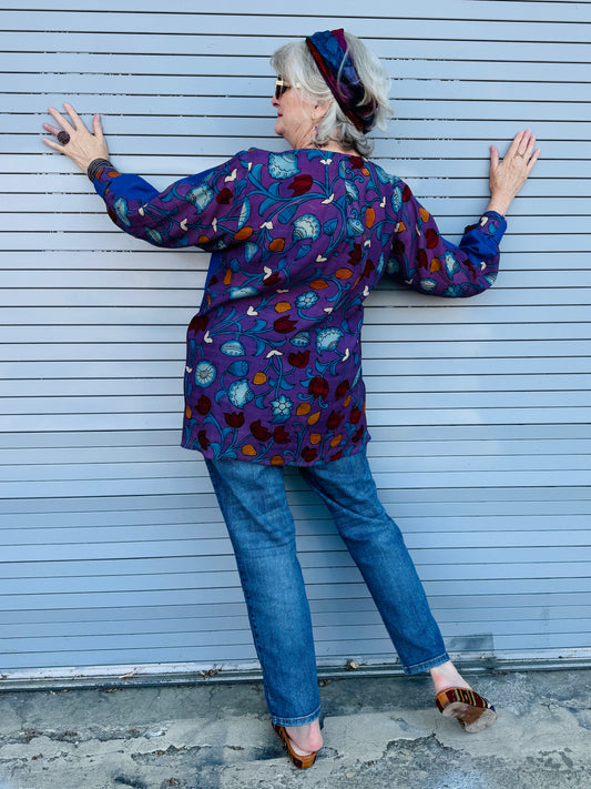 EXOTIC GARDEN BLOUSE