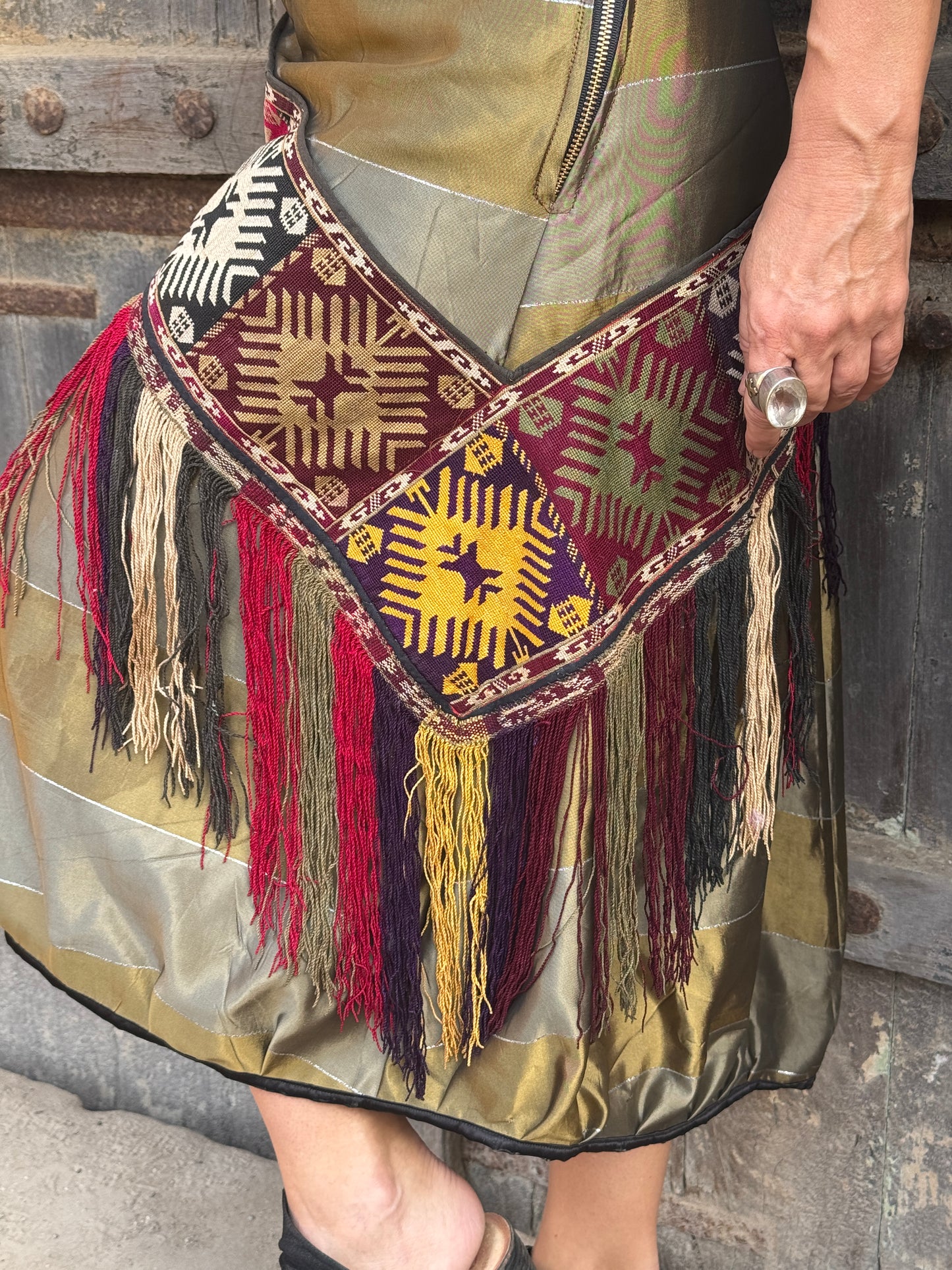 UZBEKTASTIC UPCYCLED SKIRT