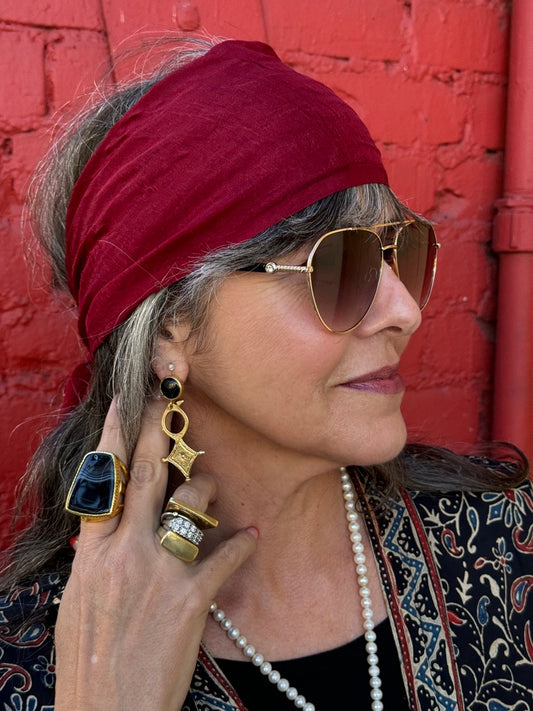 TRIBAL IN GOLD EARRINGS