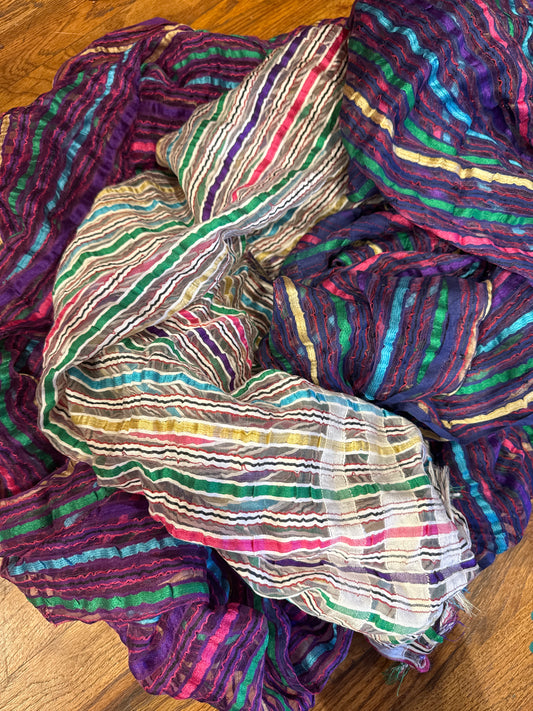 SPRING RIBBON SCARVES