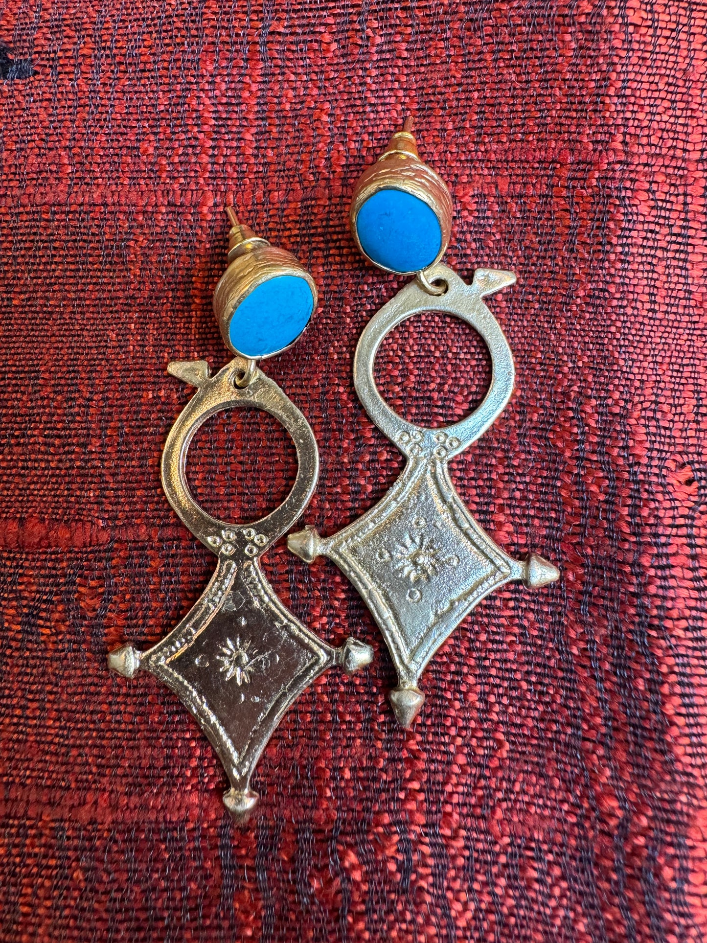 TRIBAL IN GOLD EARRINGS