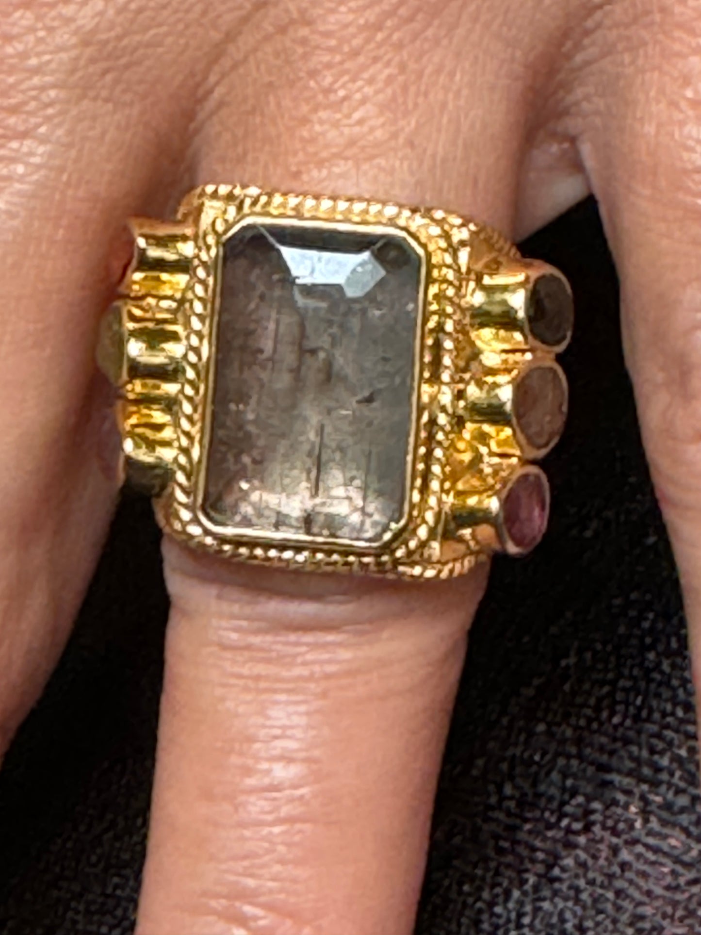 TOURMALINE POWER RING