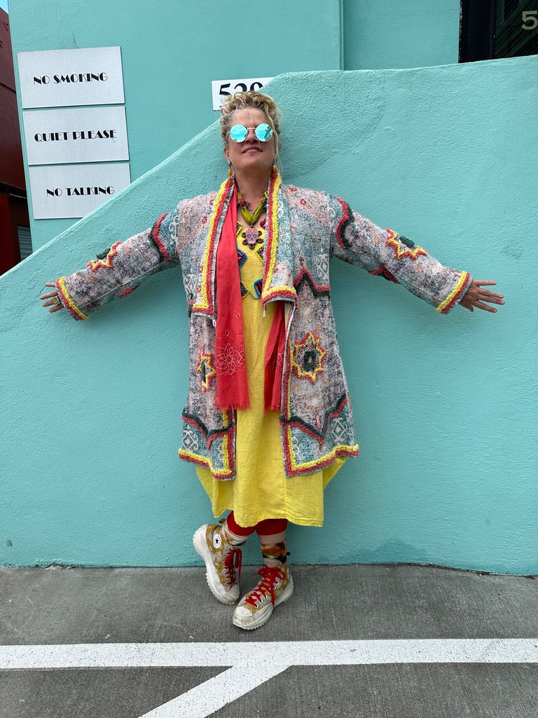 FLYING CARPET COAT PASTELS