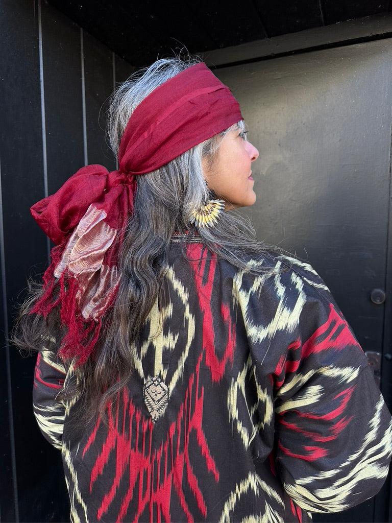 MIX METAL FAN EARRINGS