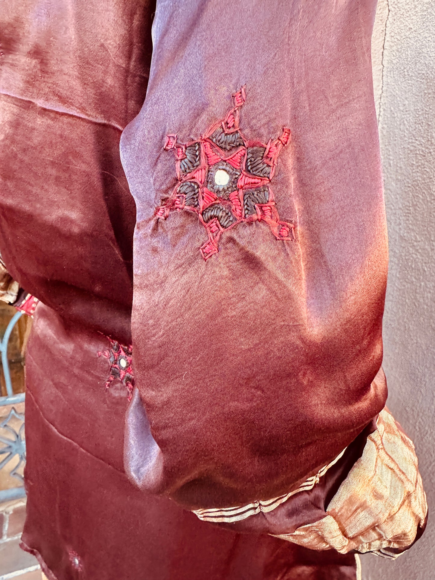 AUBERGINE SWING BLING JACKET