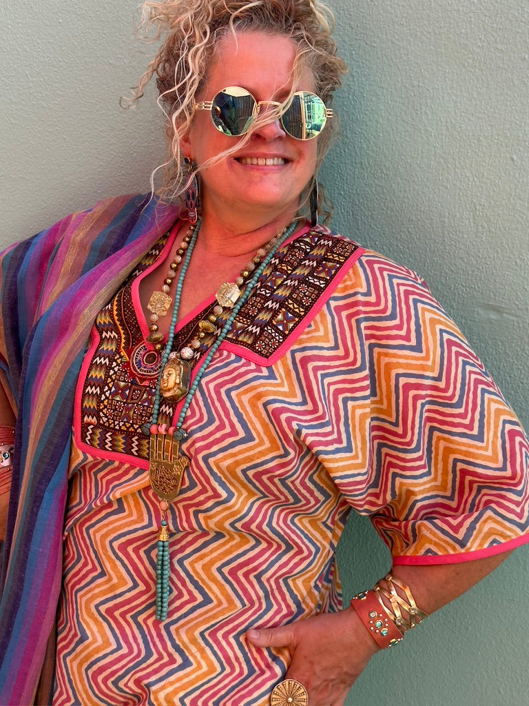 BOARDWALK TRIBAL KAFTAN