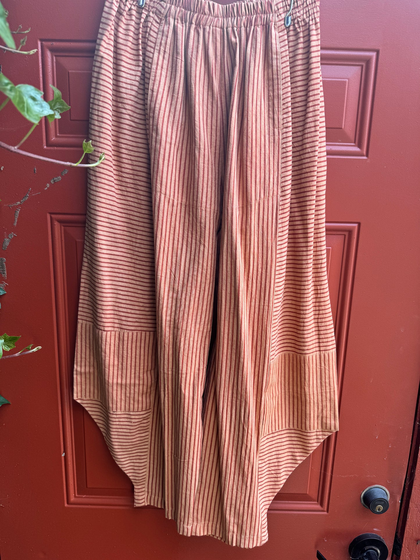 RONI PANTS HAND PRINTED STRIPES