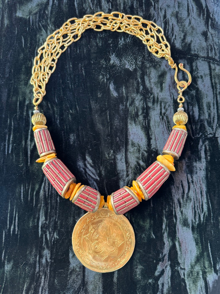 SULTANS MEDALLION NECKLACE