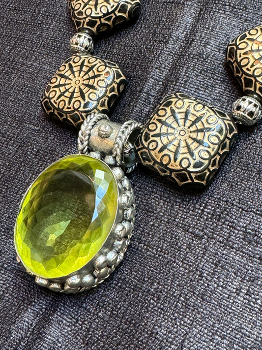 BLACK DIAMOND LIMON NECKLACE