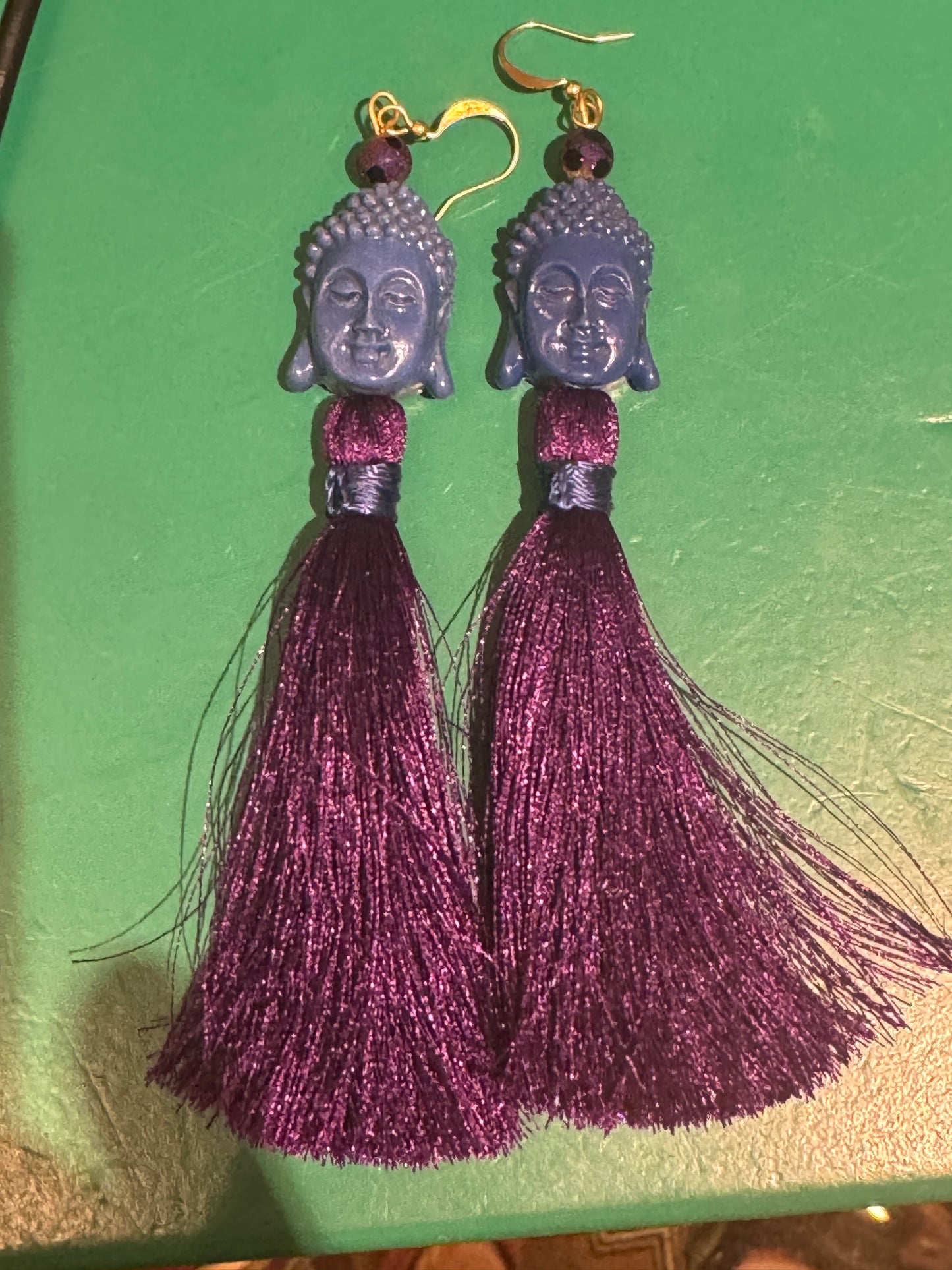 BUDDHA TASSEL EARRINGS