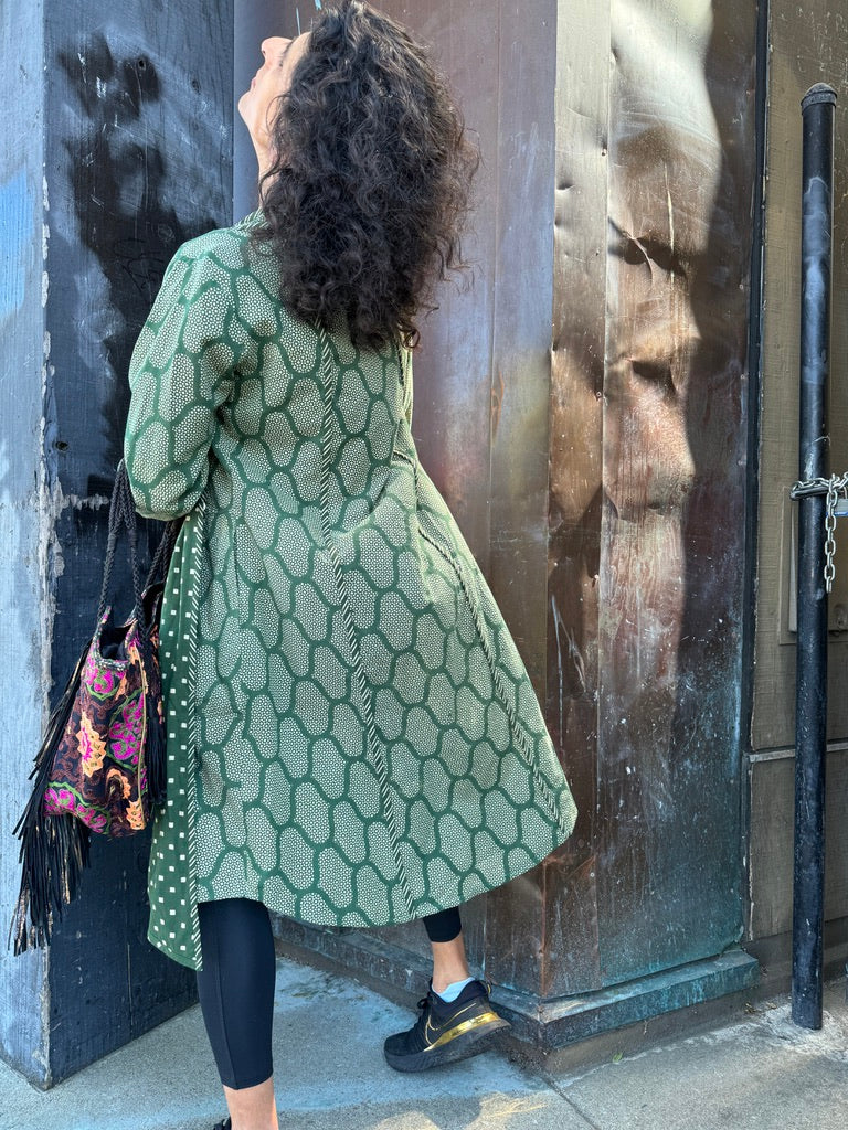 GREEN QUEEN COTTON COAT