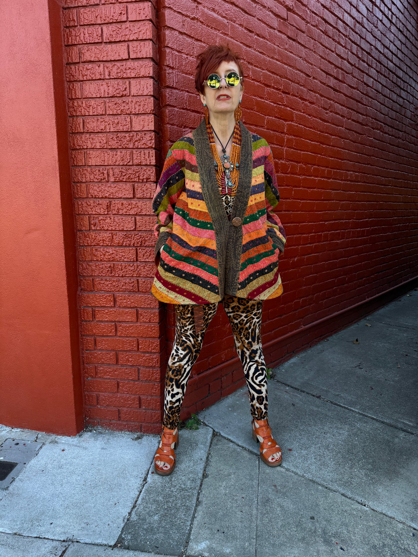 RUSTIC RAINBOW SWING JACKET