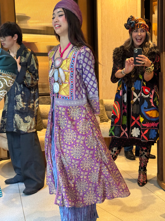 PURPLE PANACHE PRINCESS COAT