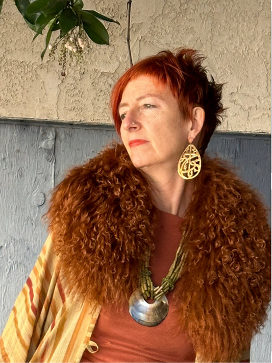 ARABESQUE BIG DROP EARRINGS