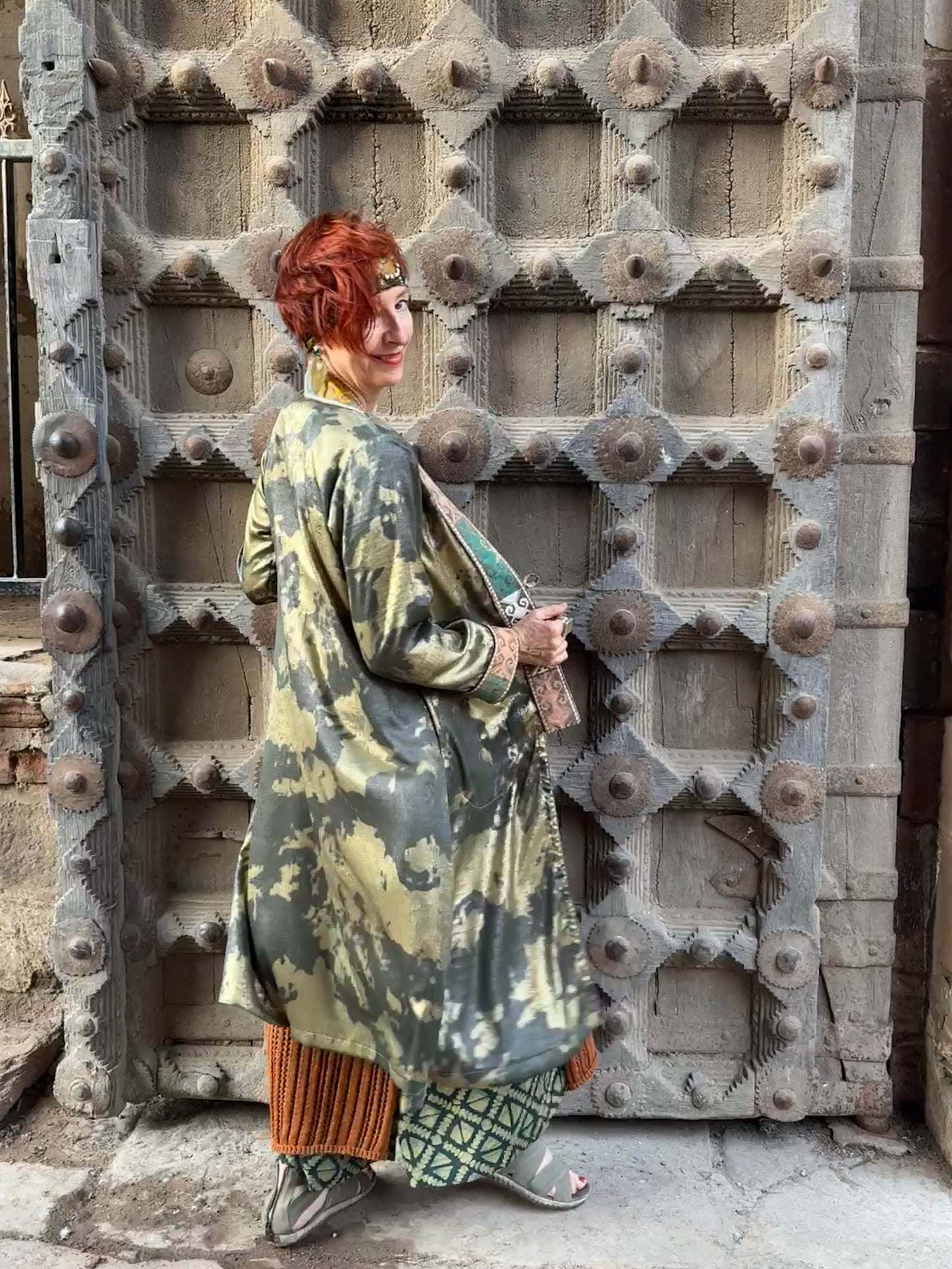 CELESTIAL CLOUD COAT SHIMMERING SAGE
