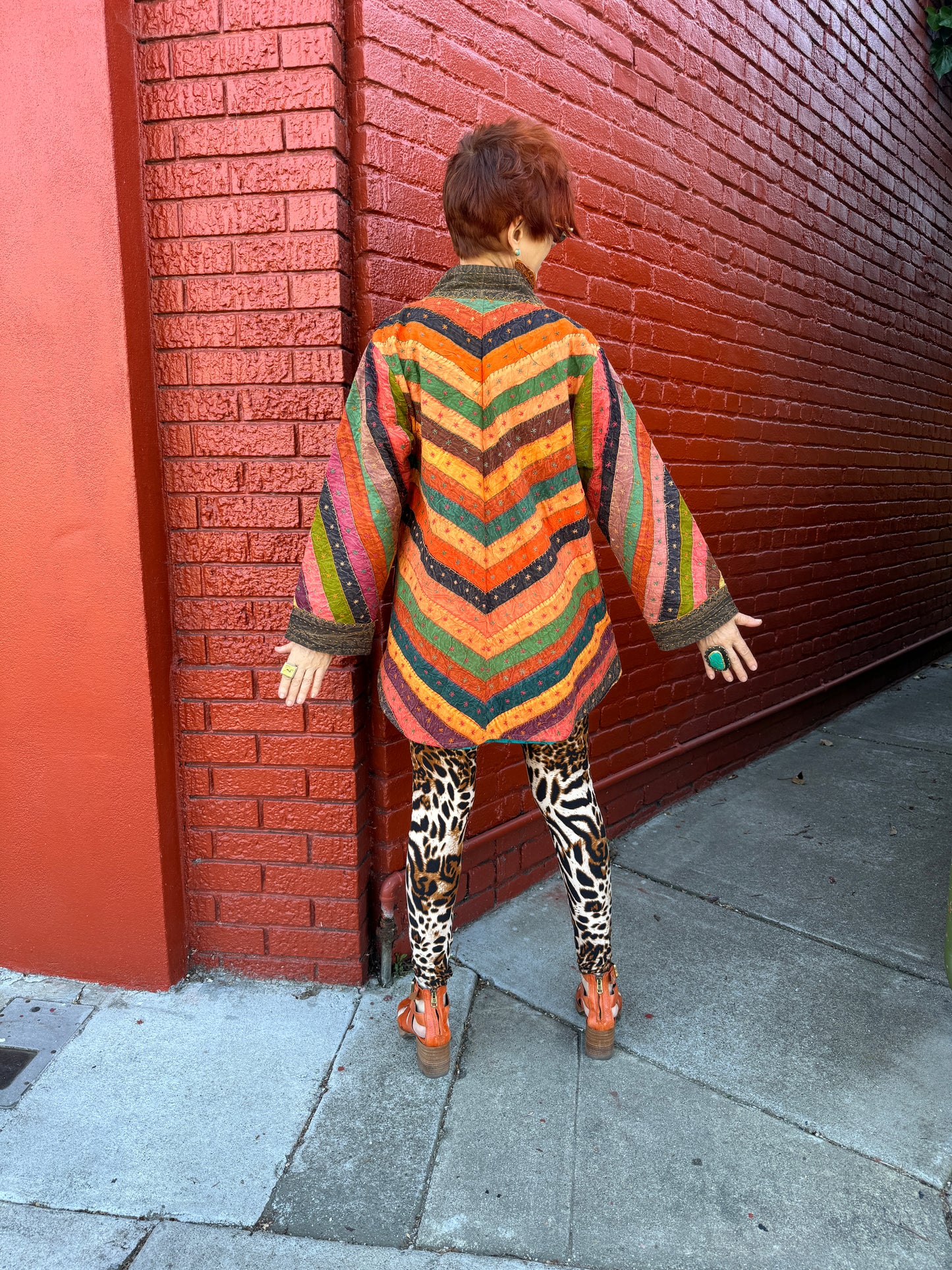 RUSTIC RAINBOW SWING JACKET