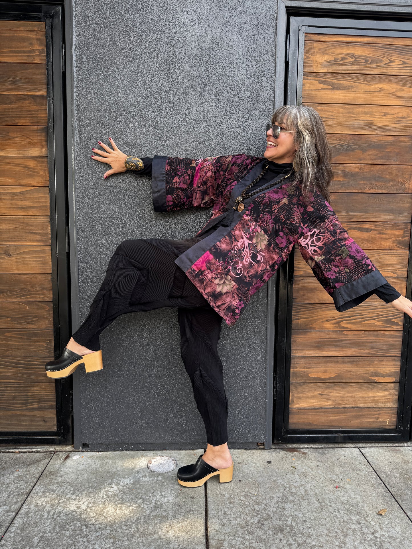 FLORAL FANTASY KIMONO JACKETS - SHORT AND LONG