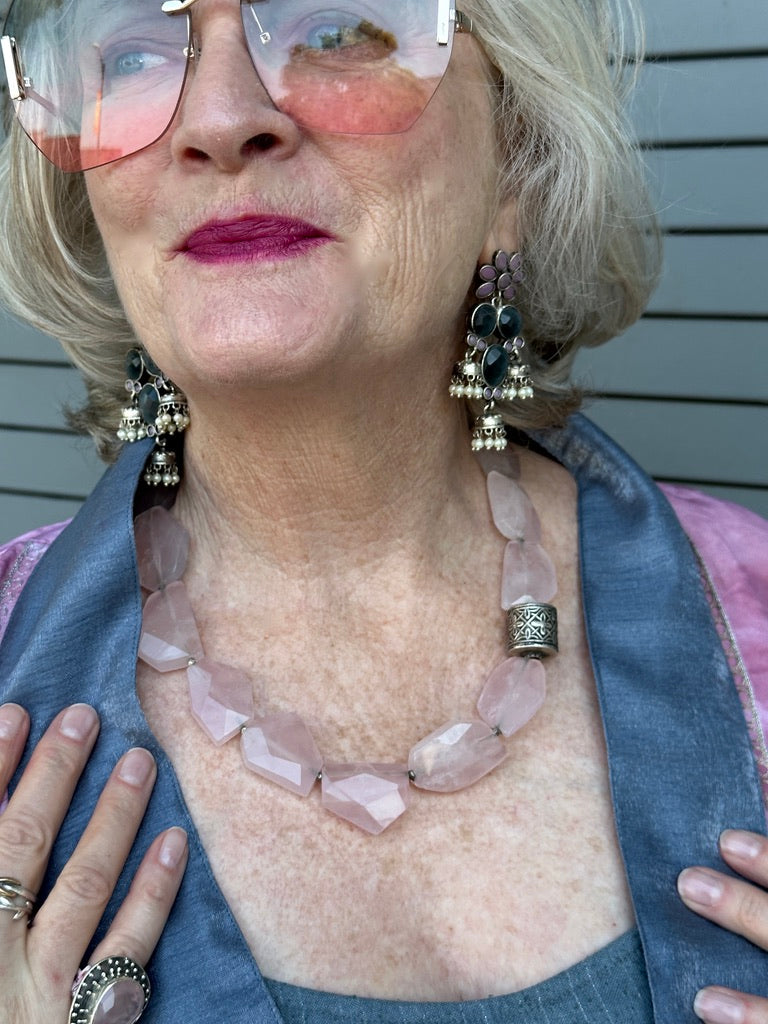 ROSA QUARTZ NECKLACE