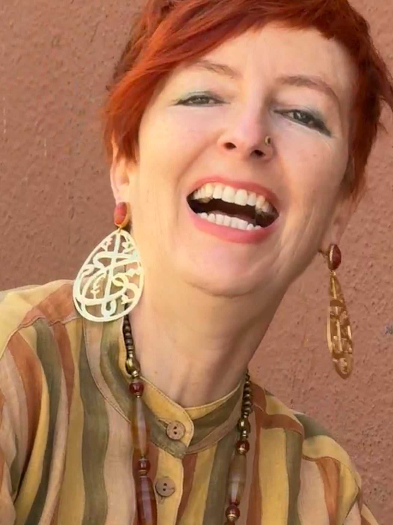 ARABESQUE BIG DROP EARRINGS