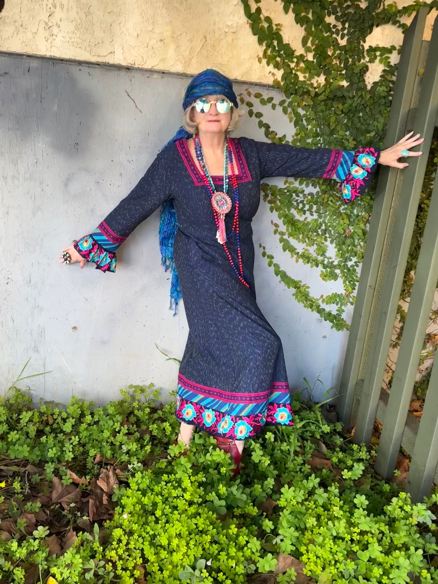 BLUE BELLE MAXI DRESS