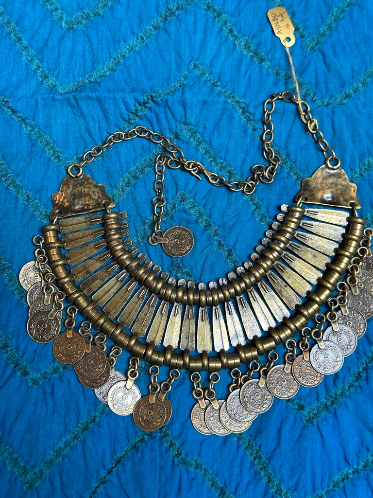 SACRAL COIN CHOKER NECKLACE