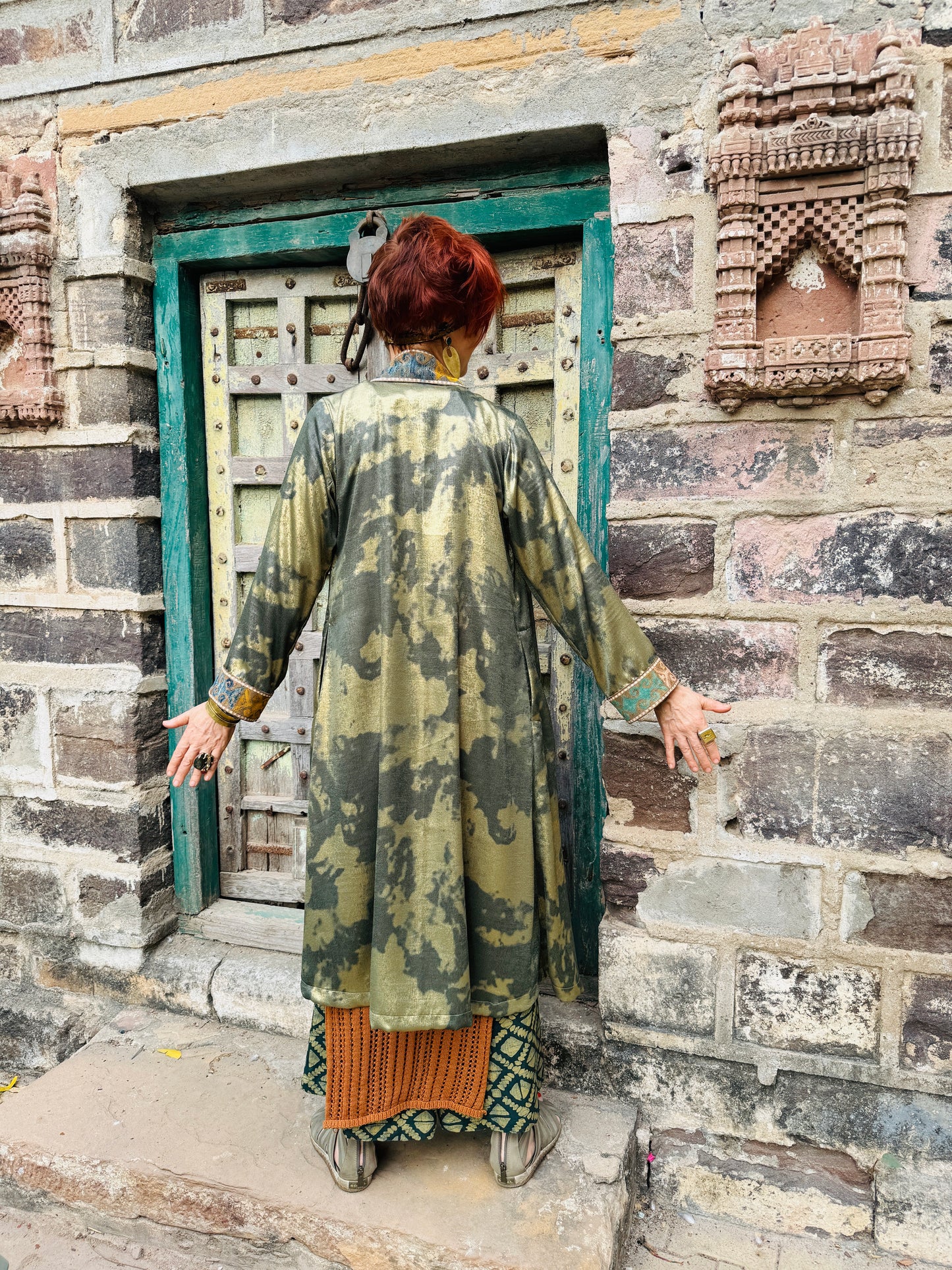 CELESTIAL CLOUD COAT SHIMMERING SAGE