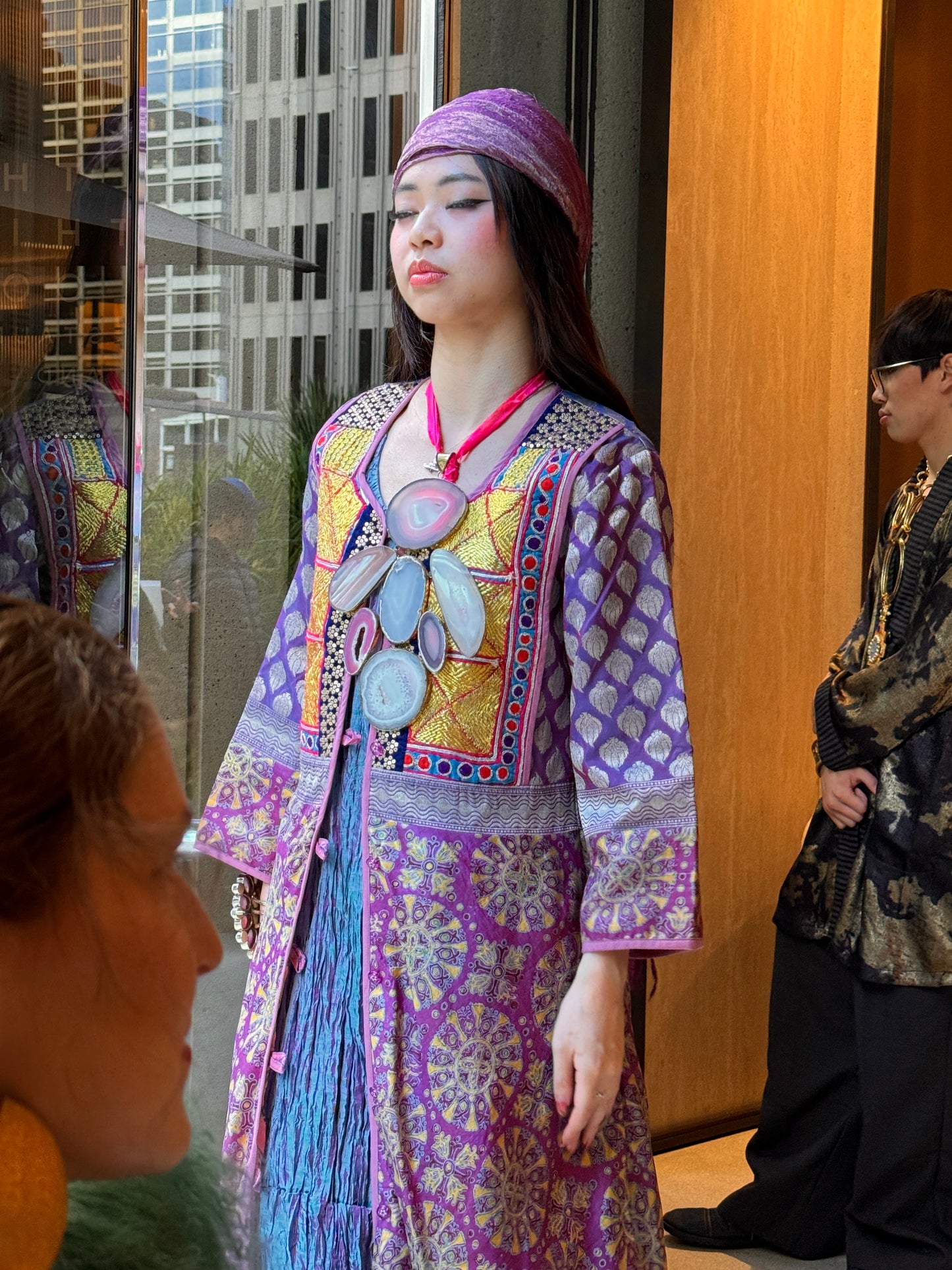 PURPLE PANACHE PRINCESS COAT