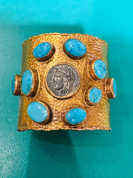 VALERIA MAXIMILLA ROMAN COIN CUFF