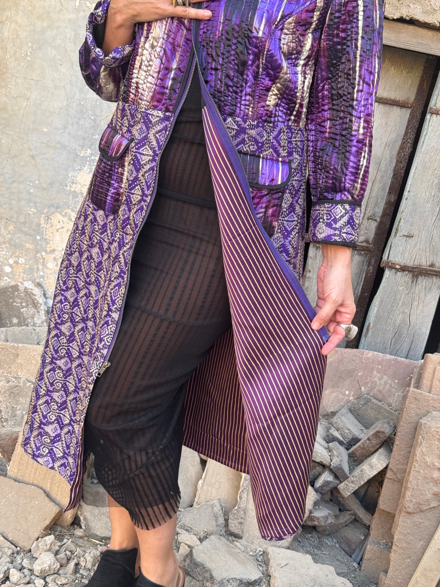 PURPLE PASSION COAT