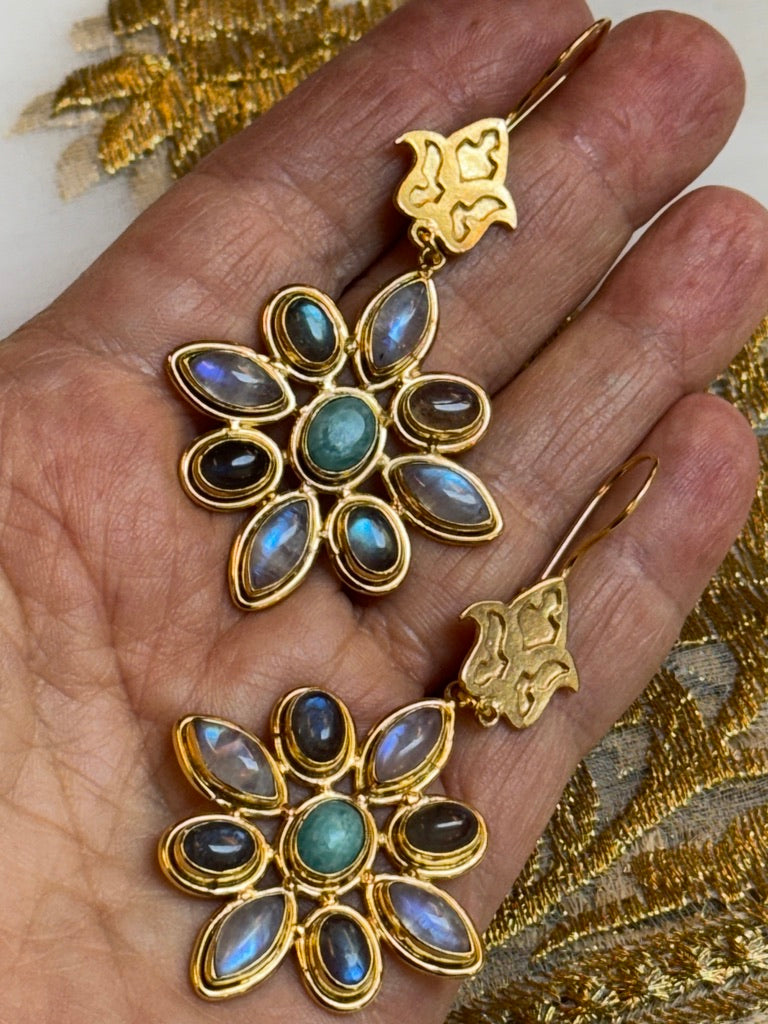 FLEUR FLASH EARRINGS