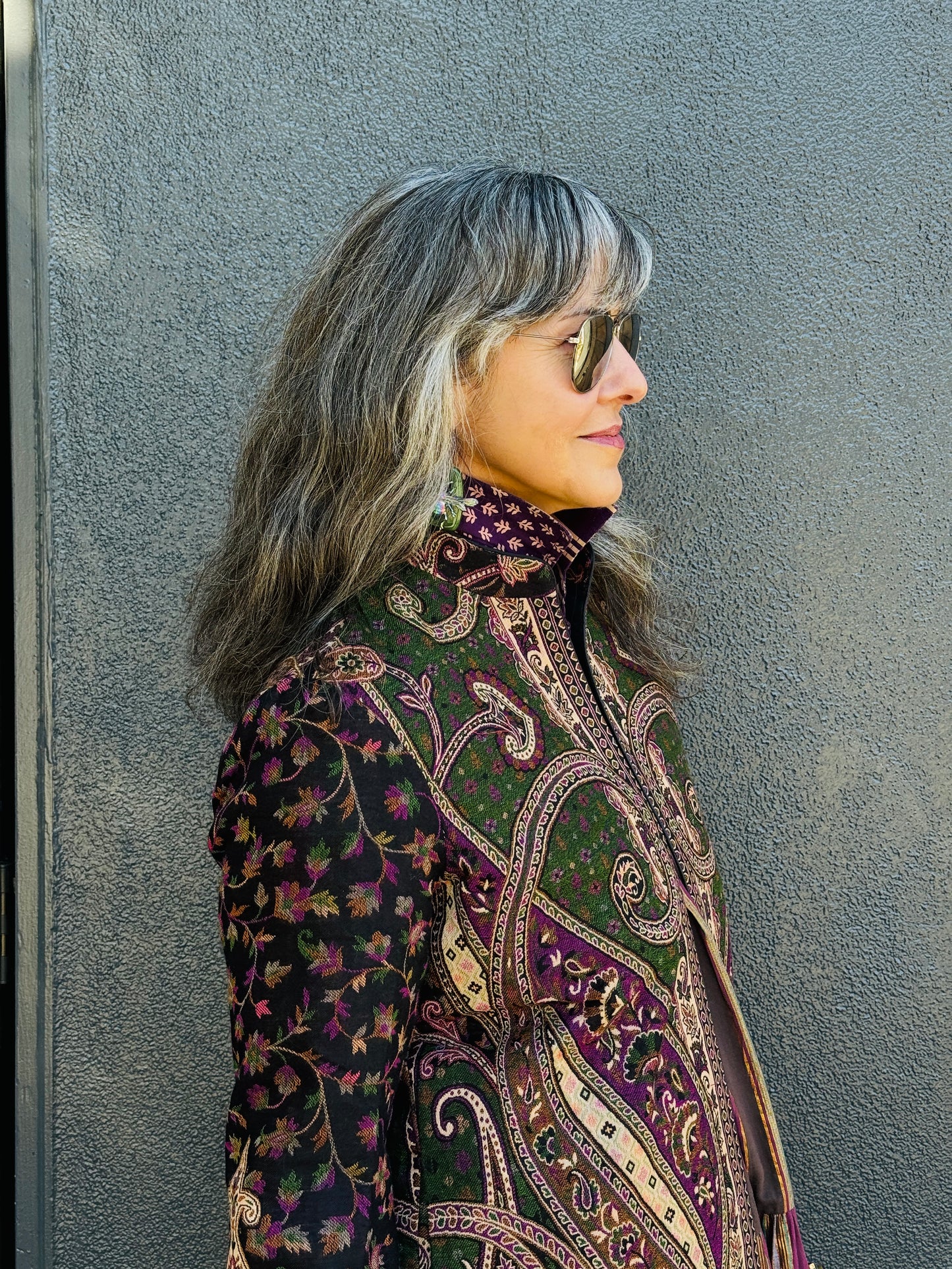 KASHMIRI PAISLEY PARADISE COAT