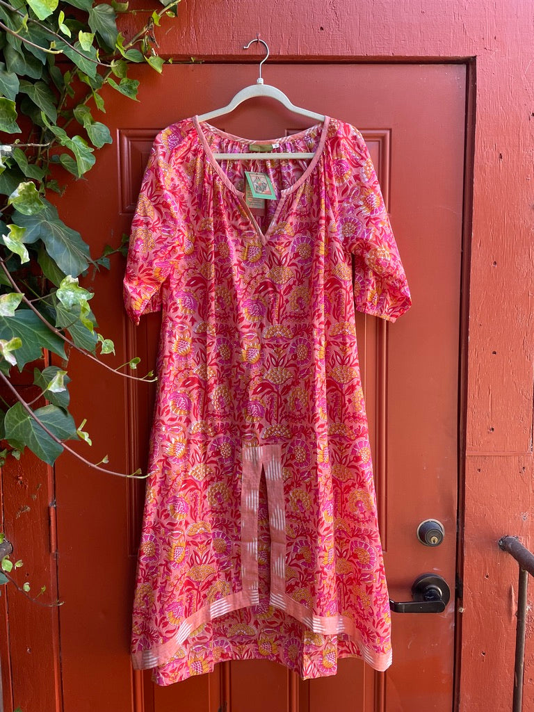 FLORAL TUSCAN TUNIC