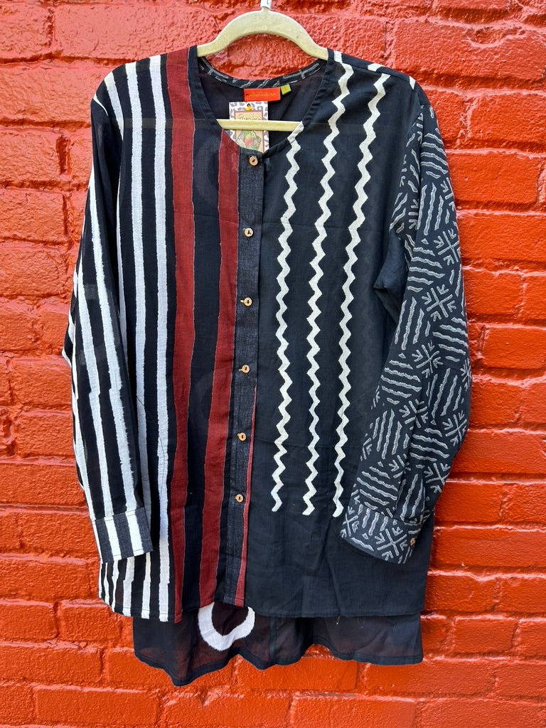 BOLD GEO EAST WEST SHIRT