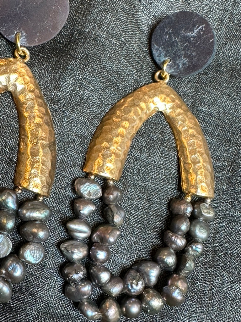 DOUBLE TROUBLE EARRINGS