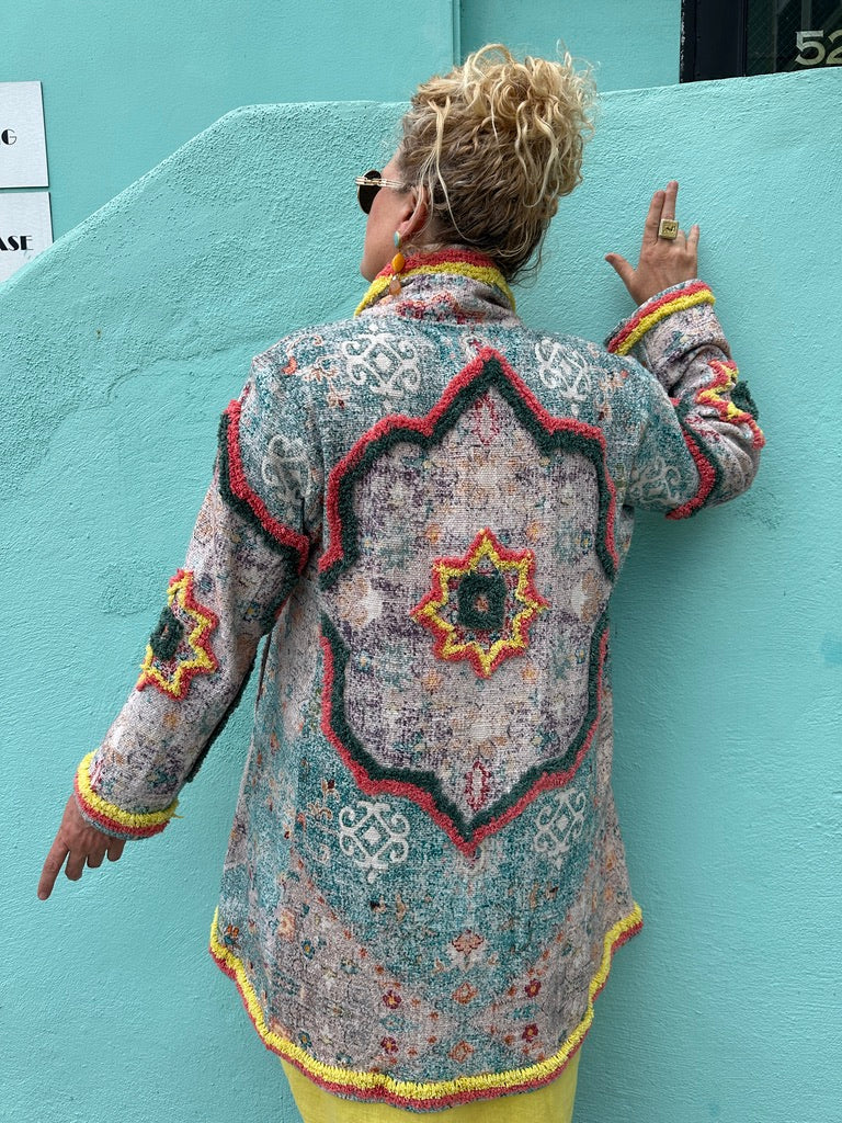 FLYING CARPET COAT PASTELS