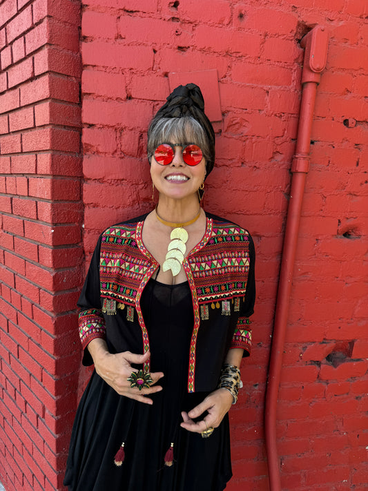 BOHO BASIC BOLERO JACKETS