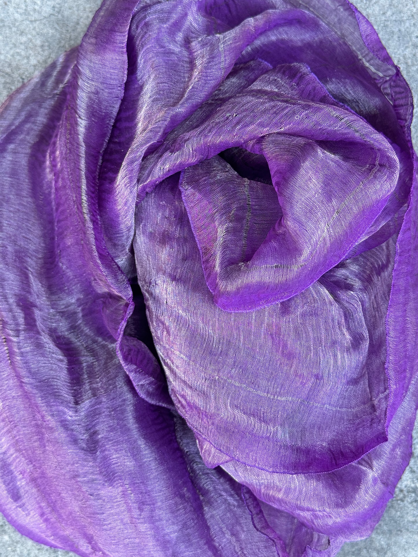 SILVER METALLIC ANGEL SCARVES